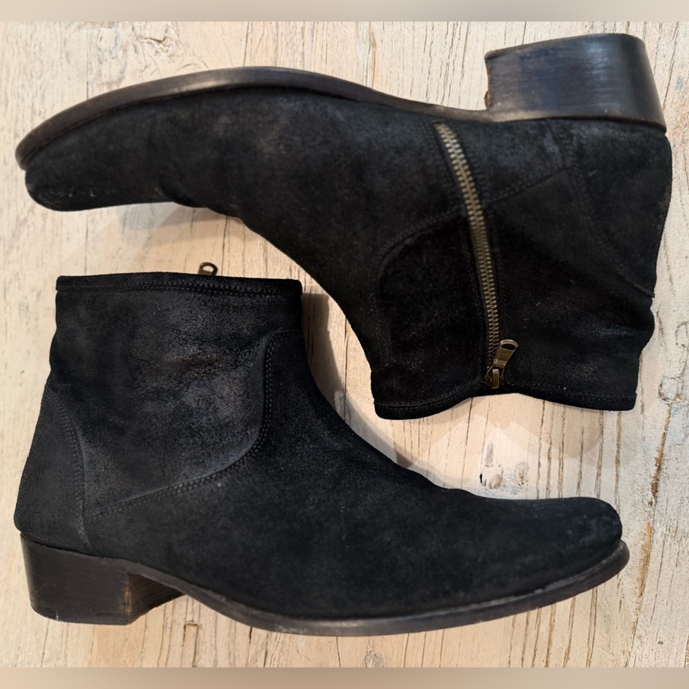 Billy Reid Dark Suede Chukka Boots - Picture 3 of 15